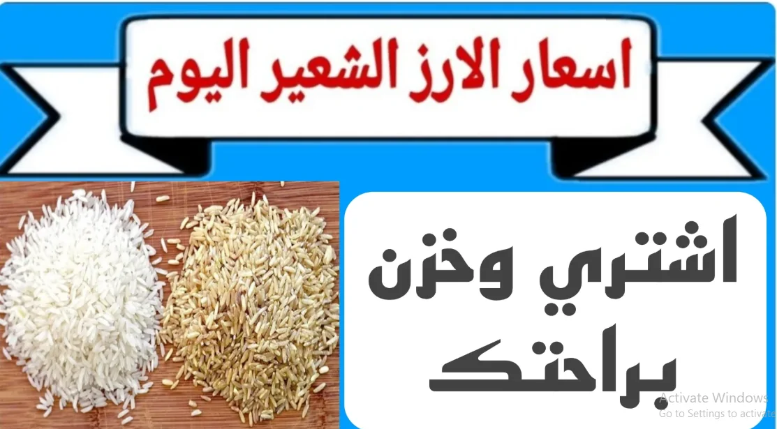 سعر طن الأرز الشعير اليوم الجمعة للتجار في مصر.. الرفيع والعريض بكام؟