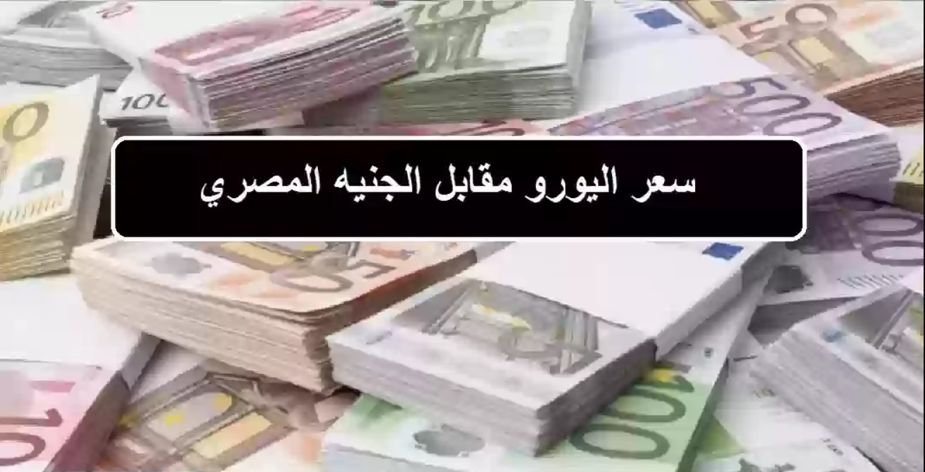 “تراجع لحظي” سعر اليورو مقابل الجنيه المصري اليوم الخميس 2 يناير 2025 داخل كافة البنوك المصرية (بيع وشراء)