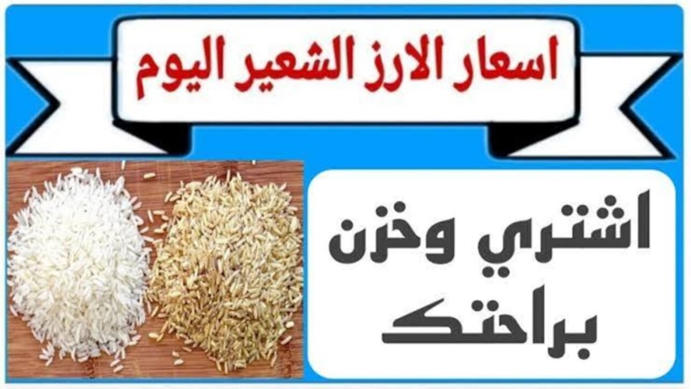 سعر طن الأرز الشعير اليوم الأربعاء 8 يناير 2025 في الاسواق المحلية للمستهلكين والتجار في مصر.. “رفيعة وعريضة”