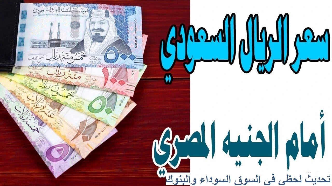 انخفاض سعر الريال السعودي مقابل الجنيه المصري اليوم الثلاثاء 14 يناير 2025 في السوق السوداء وكافة البنوك