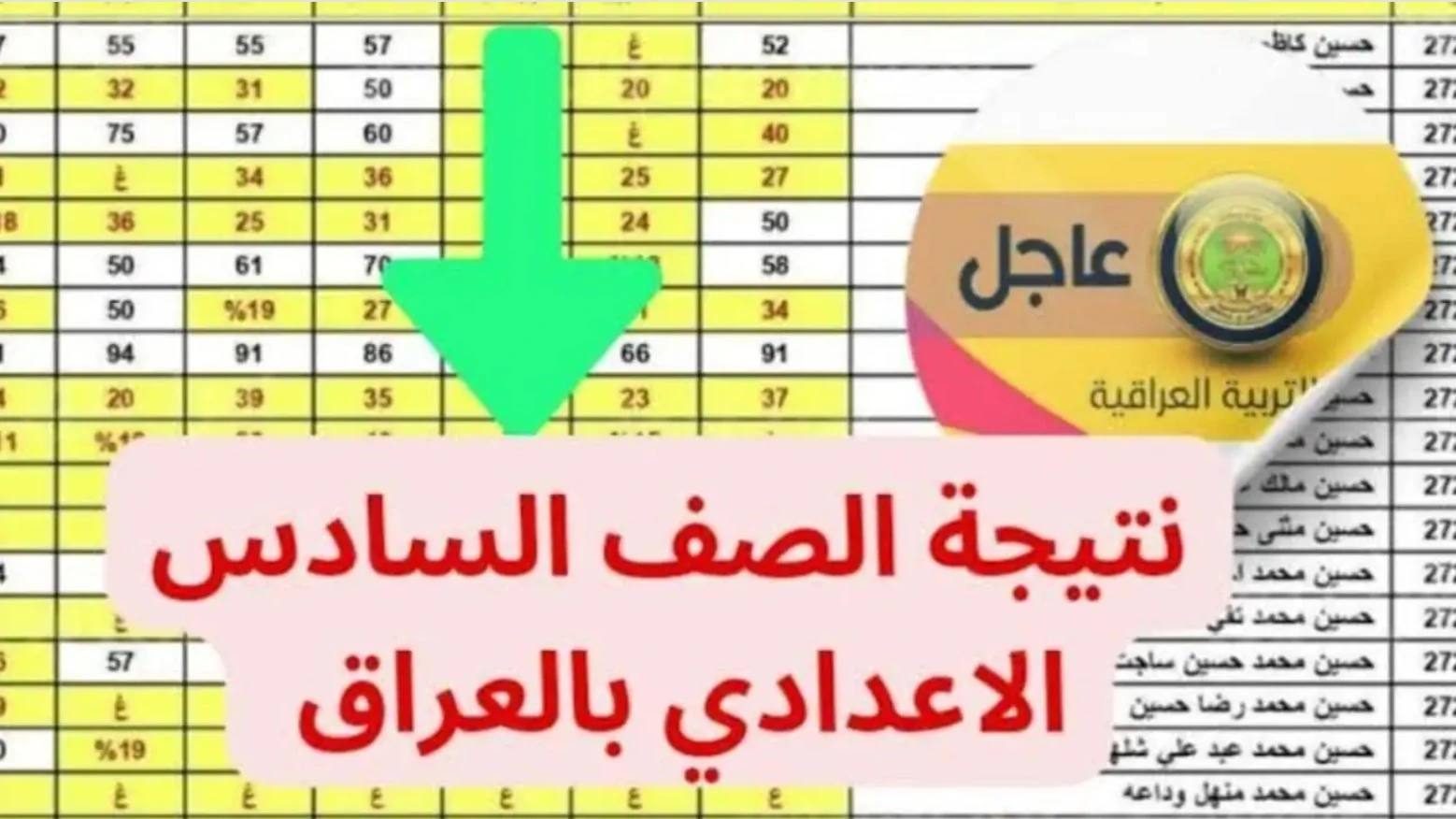 موعد ظهور نتائج السادس الإعدادي الدور الأول 2025 بالعراق ورابط الاستعلام عنها عبر منصة نتائجنا