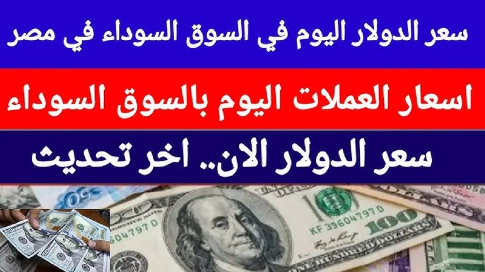 ارتفاع أسعار العملات اليوم في السوق السوداء في مصر