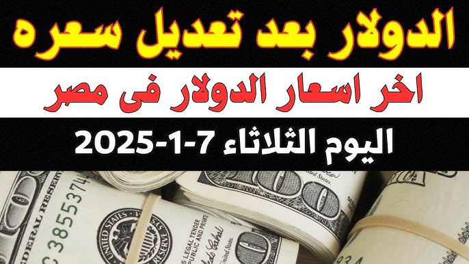 سعر الدولار اليوم مقابل الجنيه المصرى الثلاثاء 7-1-2025 بجميع البنوك