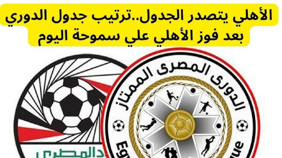 “المارد الأحمر يتصدر” .. ترتيب الدوري المصري 2024-2025 بعد ثنائية الأهلي أمام سموحة