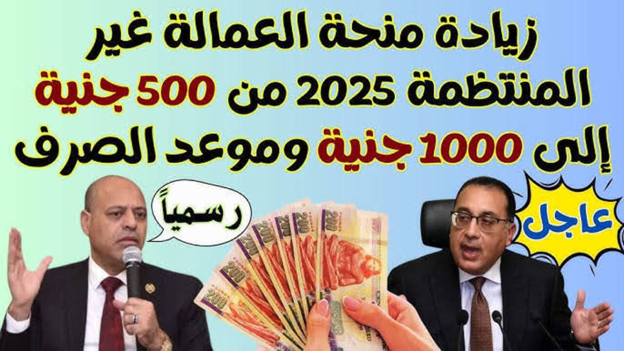 “القوى العاملة تُوضح”.. صرف منحه العماله الغير منتظمه لشهر يناير 2025 .. أوراق التسجيل