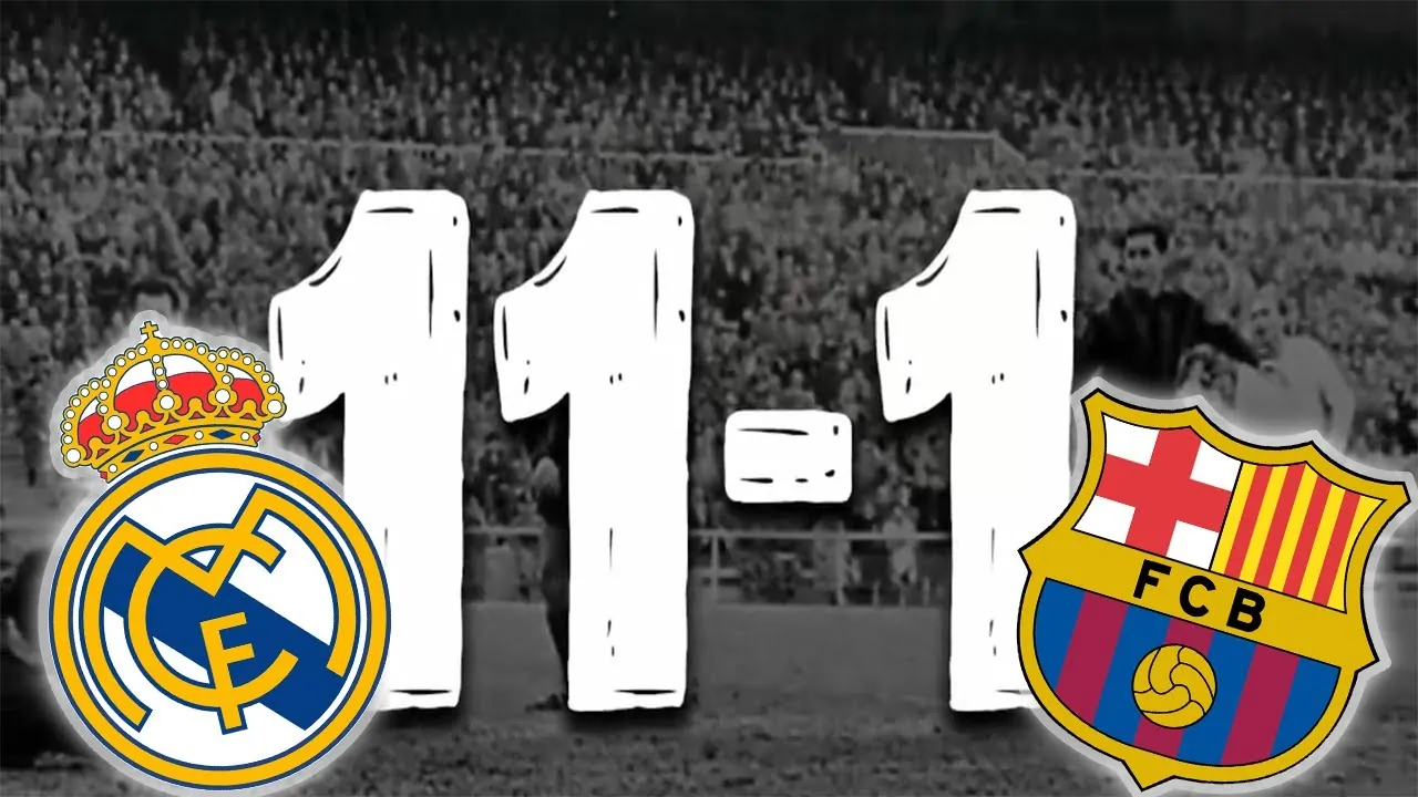 “اكتساح مدريدي” أكبر نتائج الكلاسيكو بين برشلونة وريال مدريد في جميع المسابقات