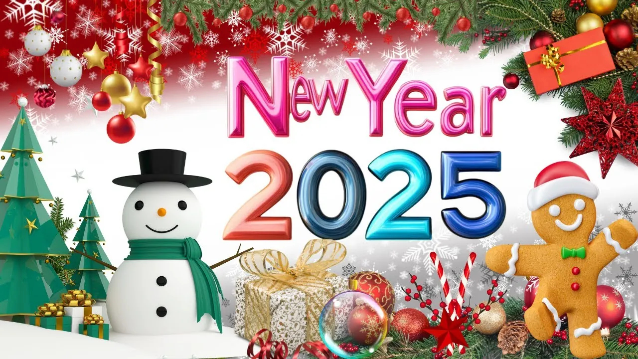 رسائل تهنئة بمناسبة راس السنة الجديدة New Year’s 2025 ابعتها لأصحابك وأخواتك