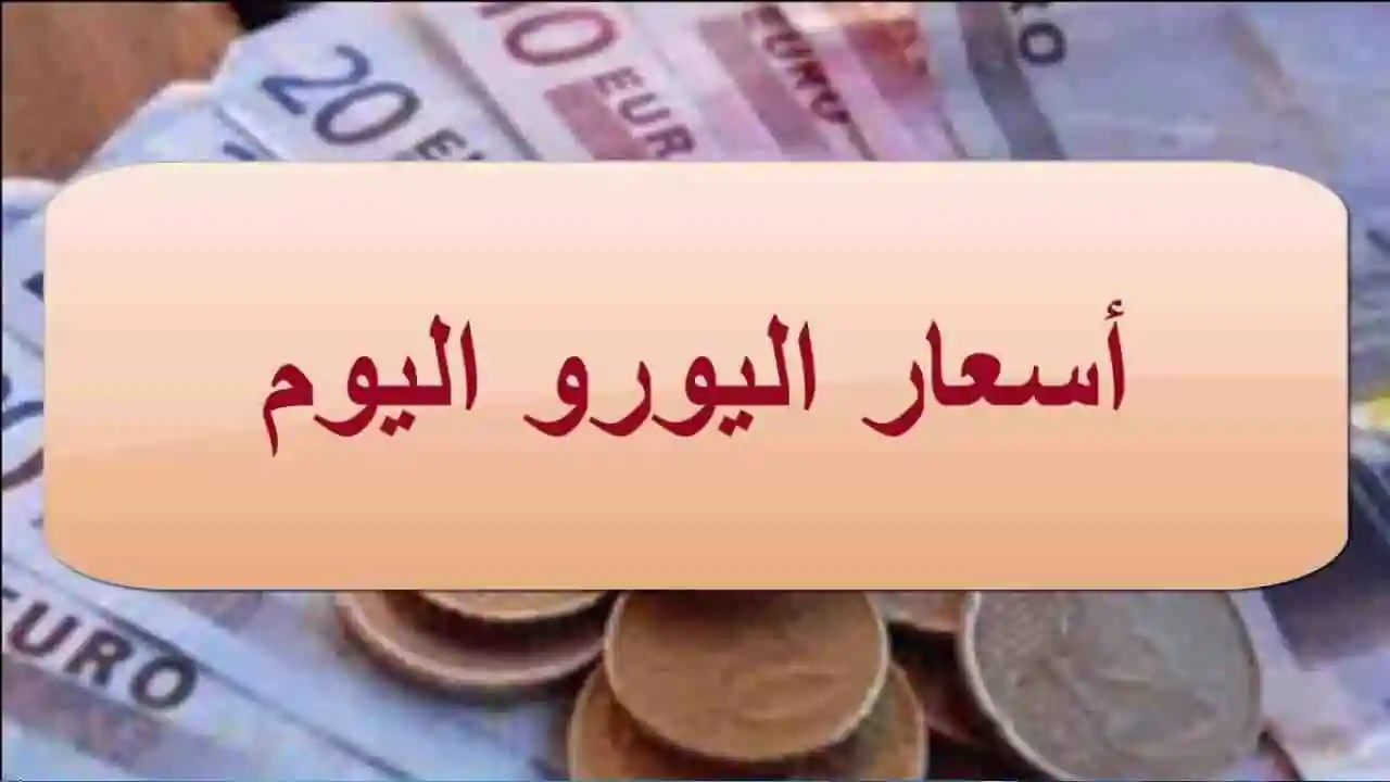 “بالتحديث الأخير” .. سعر اليورو اليوم في مصر يرتفع في كافة البنوك الحكومية والخاصة