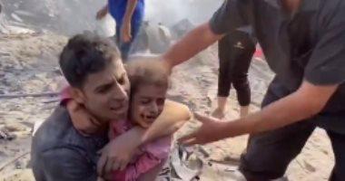13 شهيدا فى قصف إسرائيلى على مخيم الشاطئ غرب مدينة غزة