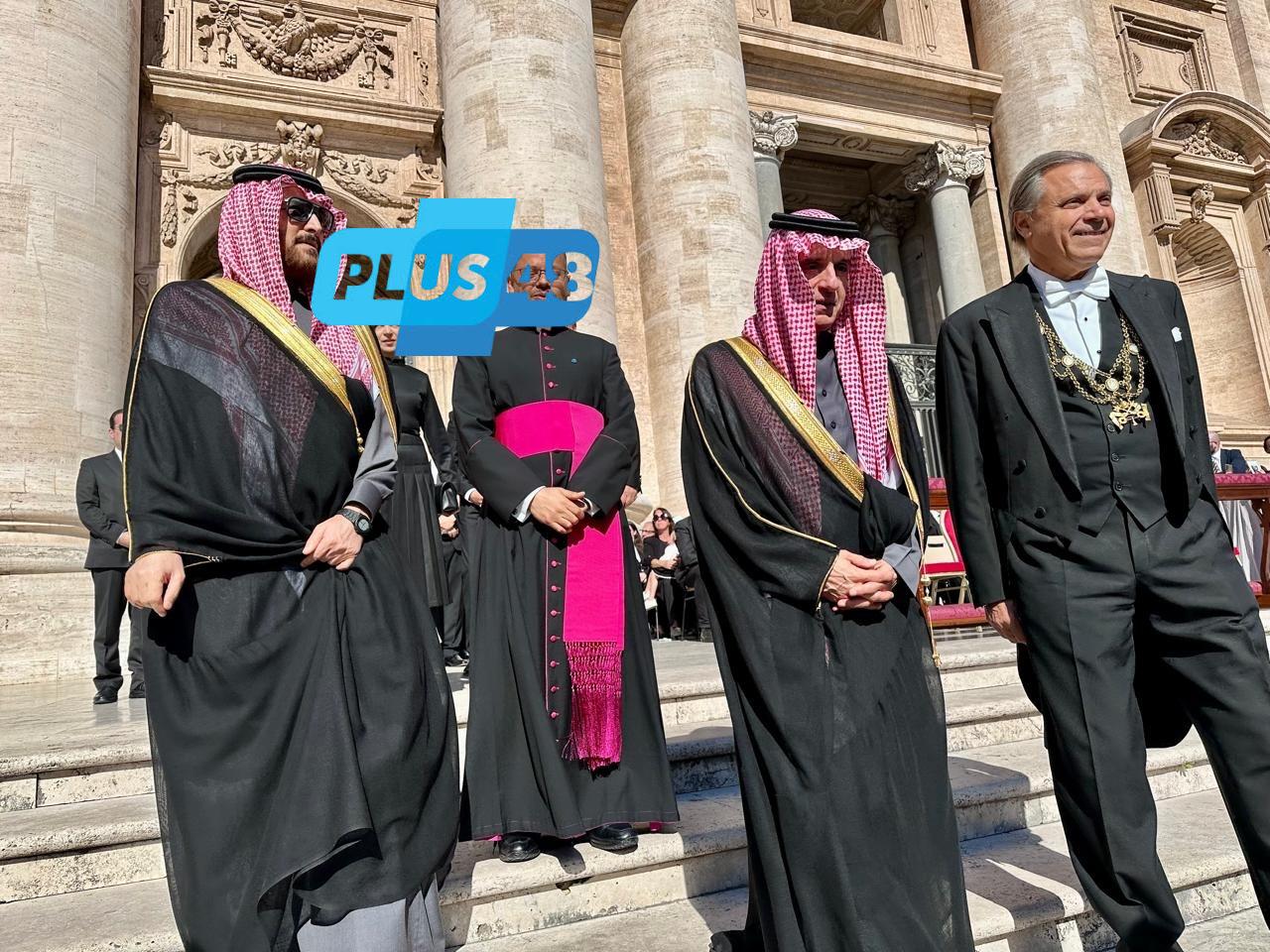 الجبير يترأس وفد #المملكة في مراسم تشييع #البابا_فرانسيس بابا الفاتيكان