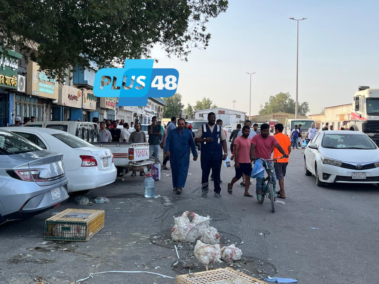 ضبط 4 أطنان من الباعة المخالفين في حملة مشتركة بـ #الدمام