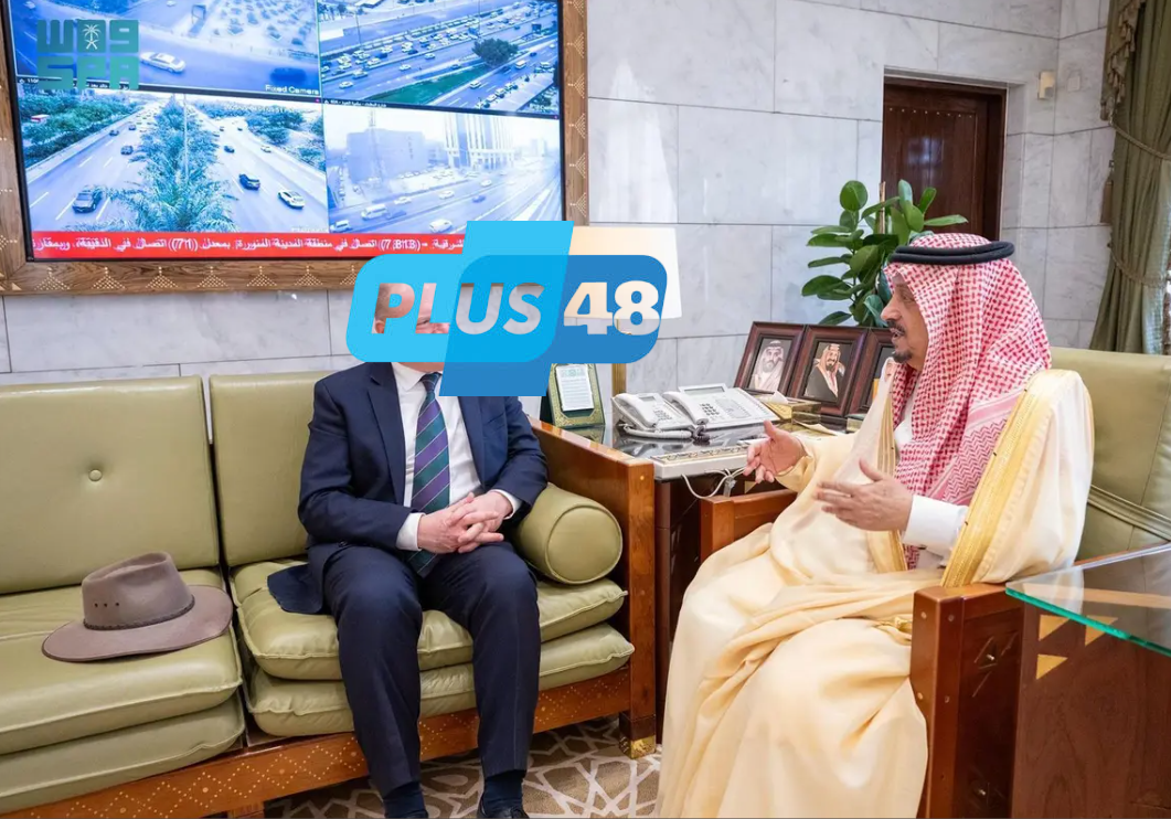 أمير منطقة الرياض يستقبل سفير أستراليا لدى المملكة