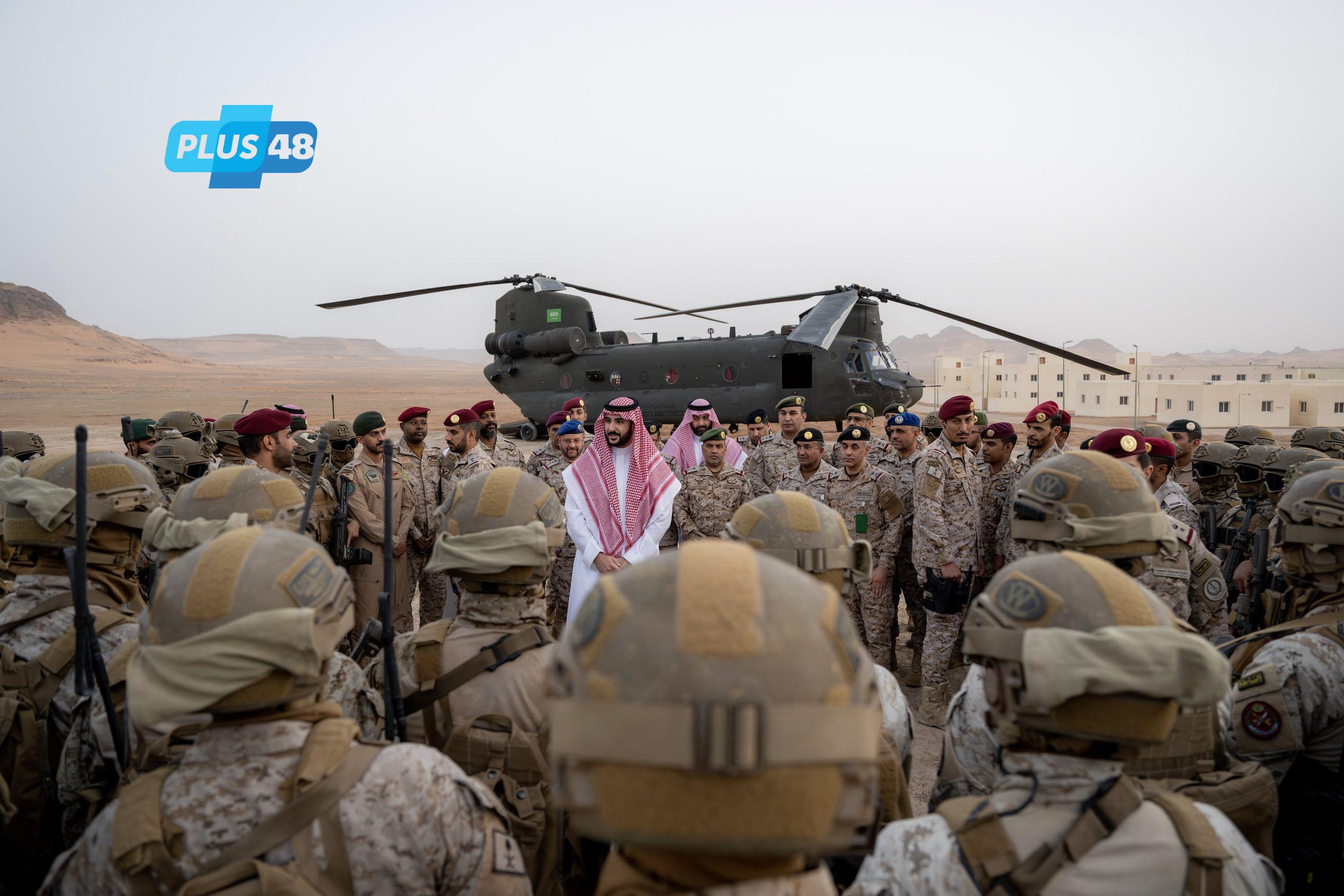 الأمير خالد بن سلمان يشهد تمرين القوات الخاصة النخبة بوزارة الدفاع