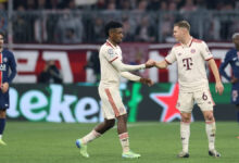 مباراة مباشرة بين باريس سان جيرمان وبايرن ميونخ في دوري أبطال أوروبا انتهت بنتيجة 54