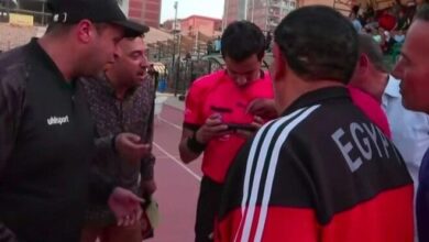 اتحاد كرة القدم يعلن إيقاف طاقم حكام مباراة طنطا وو بعد حادثة الهاتف المحمول
