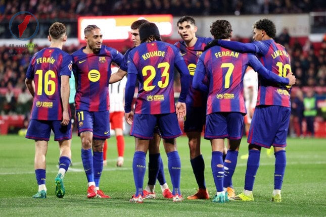 برشلونة يعلن عن قائمته لمواجهة إسبانيول في ديربي كتالونيا الأسبوعي