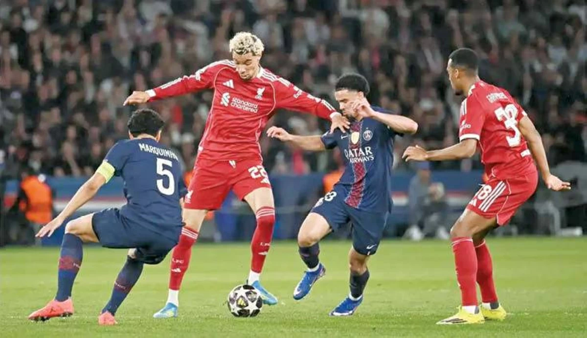 موعد مباراة ليفربول ضد باريس سان جيرمان والقناة الناقلة مباشرة في دوري أبطال أوروبا