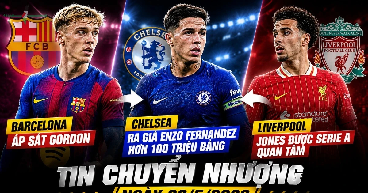 أخبار الانتقالات اليوم 28 مايو برشلونة يتجه نحو ضم اللاعب أنتوني جوردون