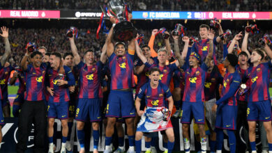 أرقام تاريخية واستثنائية في تتويج برشلونة بلقب الدوري الإسباني لعام 2023