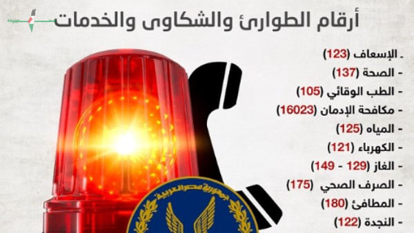 أهم أرقام الطوارئ والخدمات خلال عيد الأضحى 2026 لسلامة وأمان المواطنين