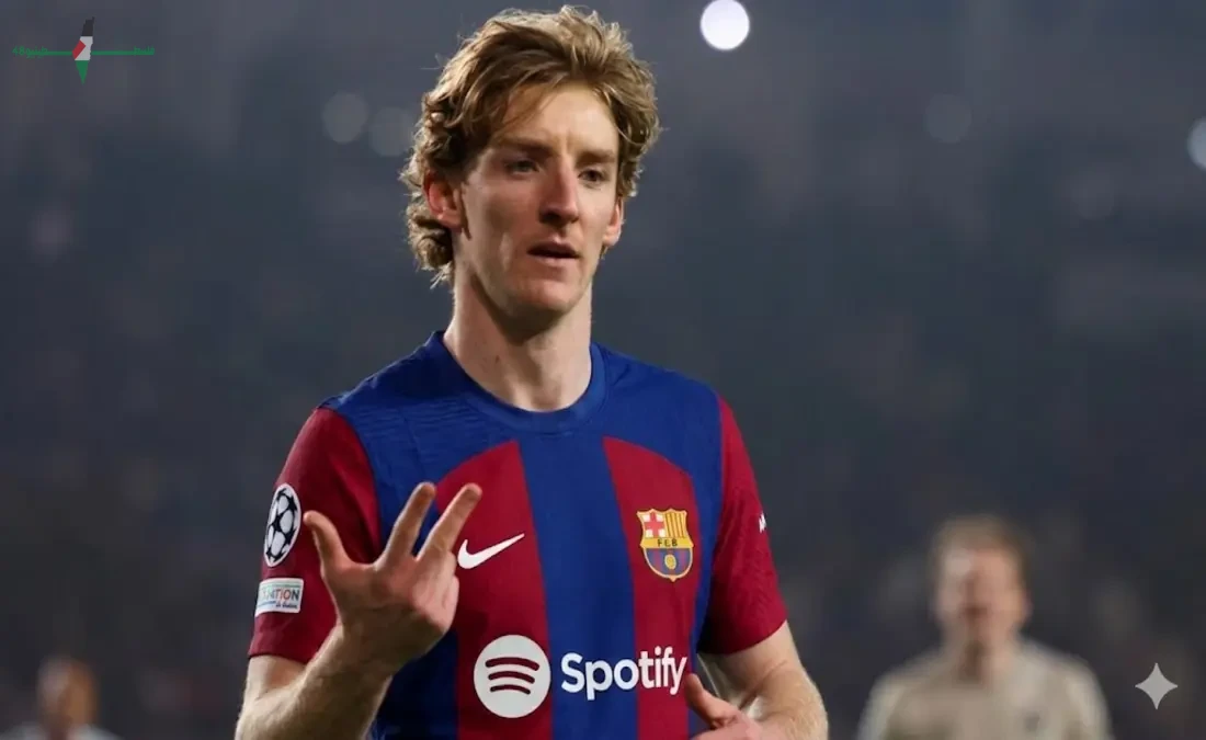 إعلان رسمي من برشلونة عن التعاقد مع اللاعب أنتوني جوردون لصفقة جديدة في السوق الصيفي