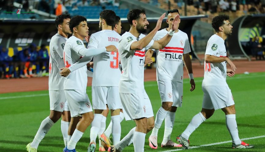 الزمالك يتقدم على سيراميكا بهدف في بداية المباراة ويشعل المنافسة في الدوري الممتاز