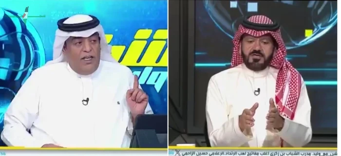 الفراج يسأل تونسي عن كيفية إدارة مباراة النصر في حال كان مدرب ضمك