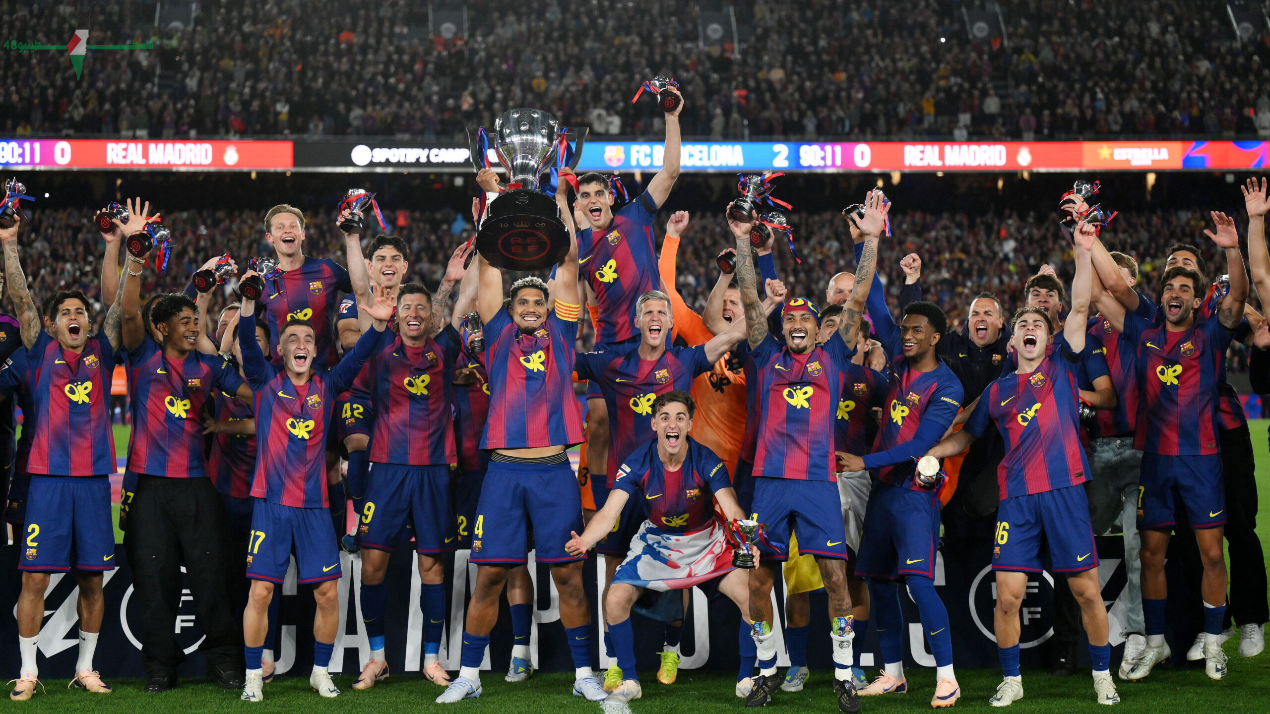 برشلونة يصدر بيانًا جديدًا يوضح حالة نجمه المصاب ويثير اهتمام الجماهير