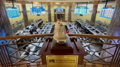 تباين مؤشر البورصة المصرية قبل إجازة عيد الأضحى مع آخر جلسات التداول