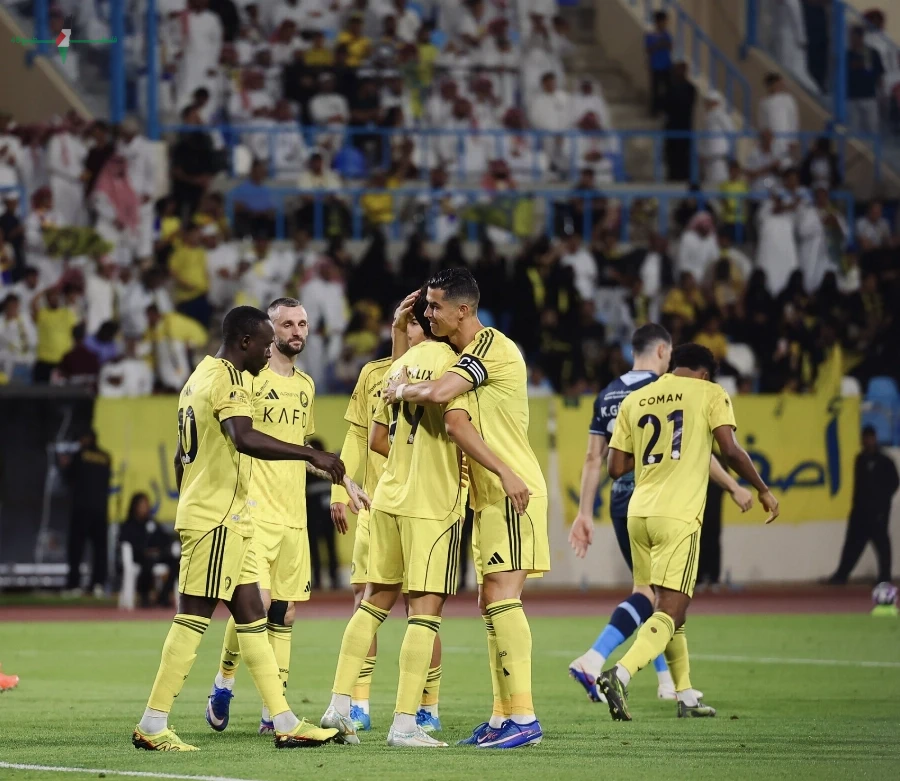 توقعات تشكيل النصر لمباراة ضمك في دوري روشن السعودي اليوم