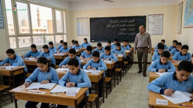 جدول امتحانات الصف السادس الابتدائي للترم الثاني في جميع المحافظات مع المواعيد المفصلة وتوزيع الدرجات