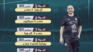 جدول مواعيد مباريات المنتخب المصري في كأس العالم كاملة وأهم التوقعات