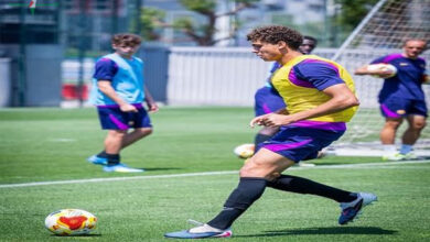 حمزة عبد الكريم ينضم إلى تدريبات رديف برشلونة بعد أدائه المميز مع فريق الشباب