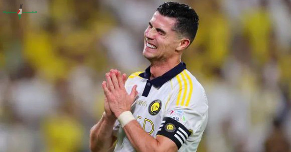 دموع رونالدو تنهمر بعد قيادته النصر للفوز بلقب الدوري السعودي للمحترفين
