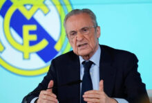 رئيس نادي ريال مدريد يعقد مؤتمر صحفي طارئ يكشف عن معلومات صادمة للمنصة الجماهيرية