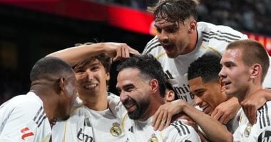 ريال مدريد يتقدم على أتلتيك بيلباو بهدفين مقابل هدف في نهاية الشوط الأول