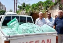 ضبط سيارتين محملتين بالدقيق المدعم قبل تهريبها إلى السوق السوداء ببني سويف