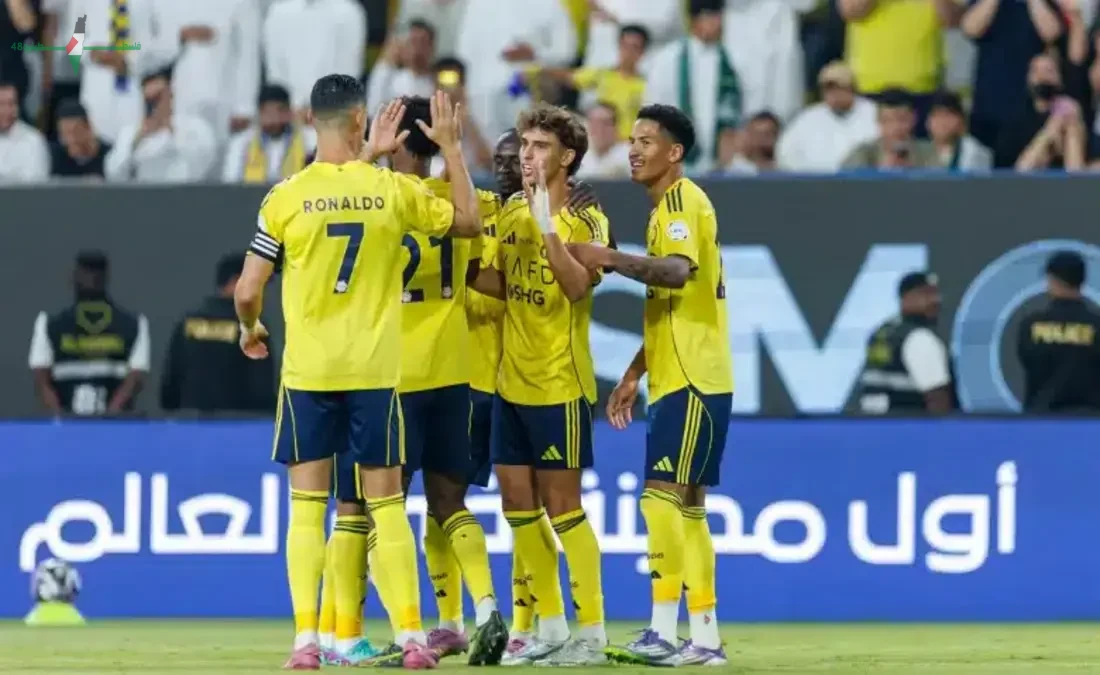 فرض غرامة مالية على نادي النصر بسبب تصرفات فريق ضمك في نهاية الدوري السعودي