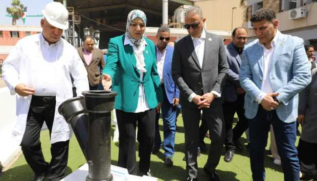 محافظ الجيزة من شركة النصر للمسبوكات يؤكد التزامه بتقديم الدعم الكامل للكيانات الوطنية