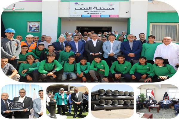 محافظ الجيزة يتفقد شركة النصر للمسبوكات بالوراق لتعزيز صناعتها وتنميتها