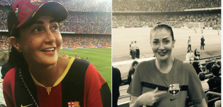 مشاهير ينقسمون بين مؤيدي ريال مدريد وبرشلونة في ألبوم يجذب أنظار عشاق الكرة