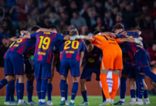 موعد مباراة برشلونة ضد أوساسونا في الدوري الإسباني والقنوات الناقلة لها