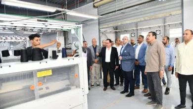 150 مليون جنيه استثمارات جديدة.. محافظ الفيوم يتفقد توسعات مصنع النصر للملابس بكوم أوشيم