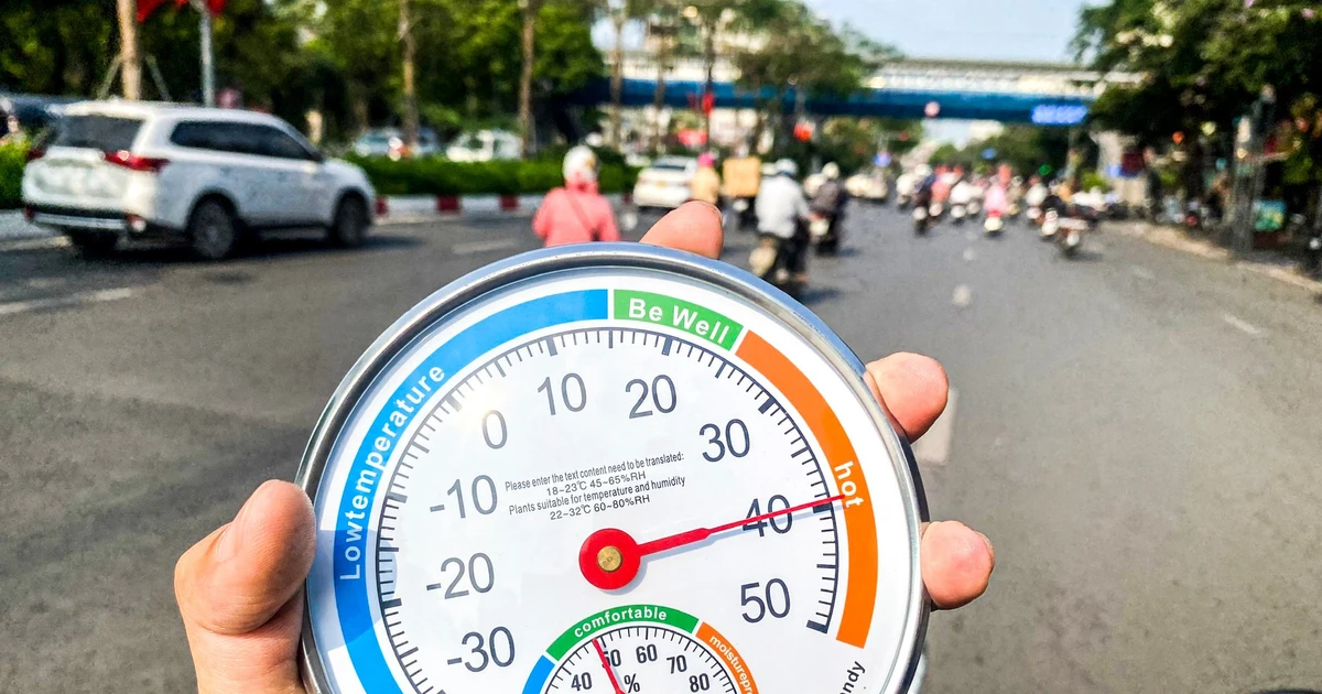 مقاطعة نغي آن تسجل أعلى درجة حرارة في البلاد وتقترب من 40 مئوية