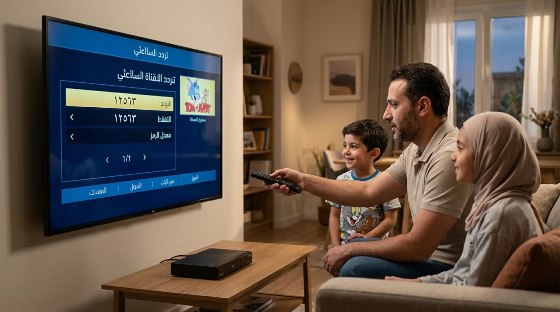 استقبل الآن تردد قناة توم وجيري 2026 وخطوات ضبطها على الرسيفر