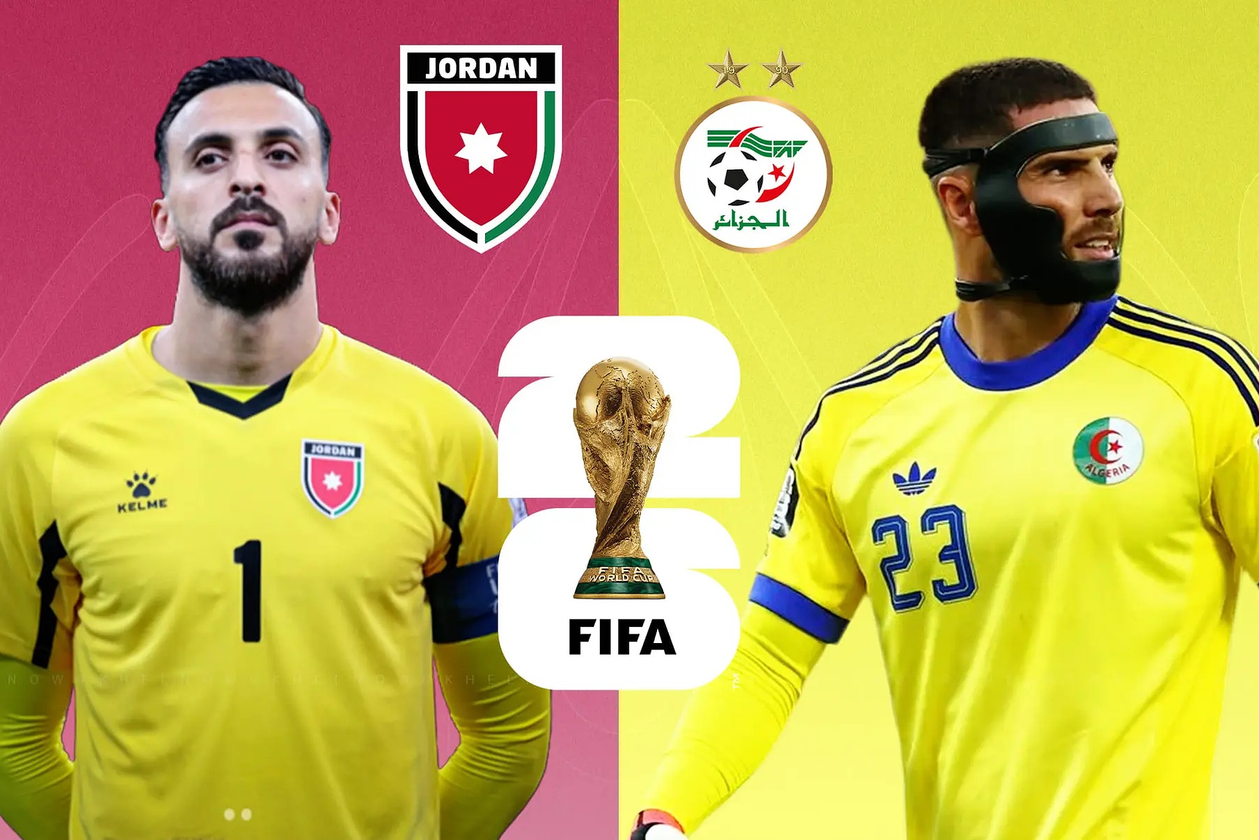 القنوات الناقلة لمباراة الجزائر والأردن مجانا في كأس العالم 2026