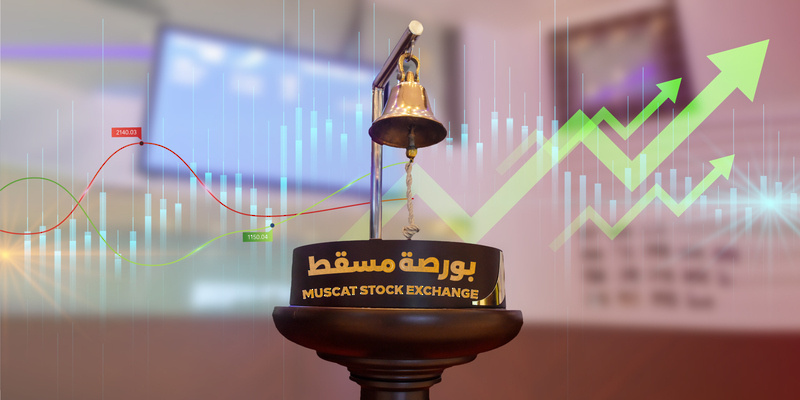 صعود قوي لمؤشر بورصة مسقط في نهاية التعاملات اليوم وسط إقبال ملحوظ على أسهم الشركات