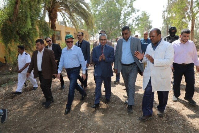 محافظ بني سويف يوجه بتطوير محطة السادات للبيض لزيادة الإنتاج وتوفير السلع وتعظيم الأرباح الاقتصادية