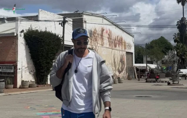 أحمد السعدني يخطف الأنظار في أحدث ظهور له بالمكسيك