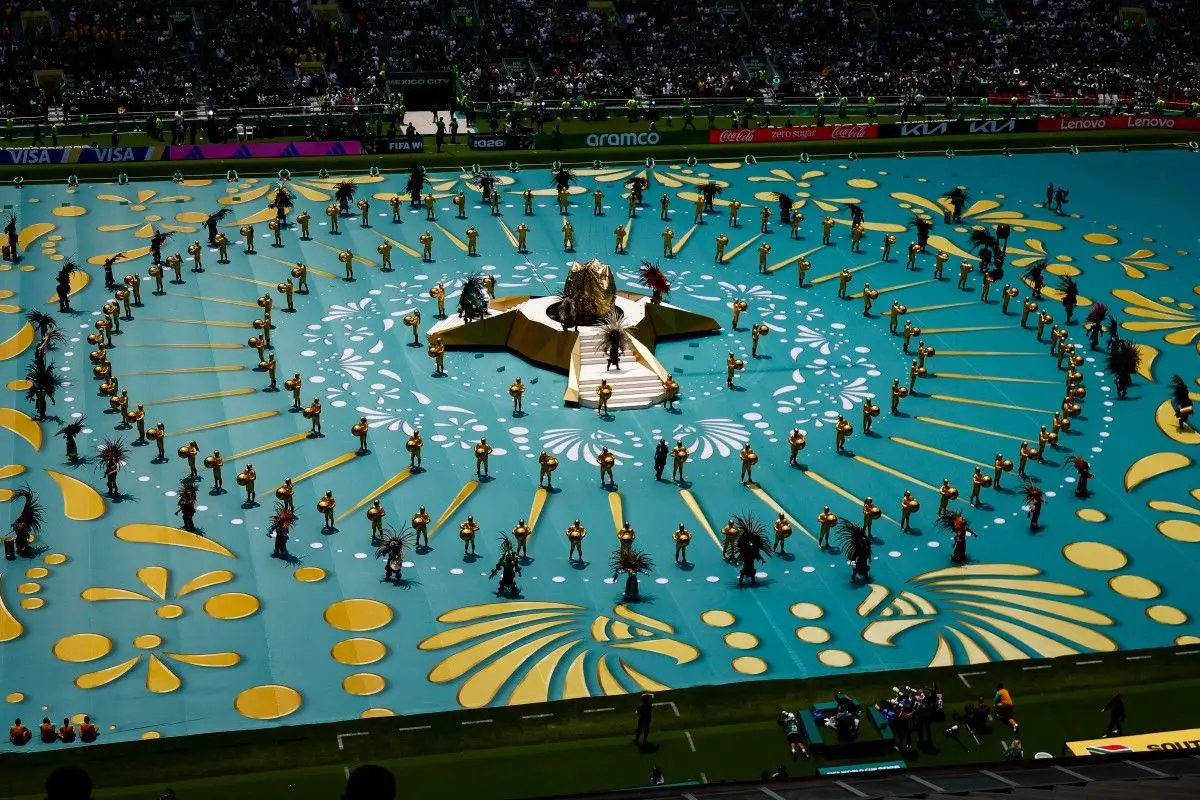 انطلاق حفل افتتاح كأس العالم 2026 في مكسيكو سيتي